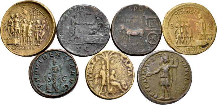 Paduanos, Electrotipos y Copias