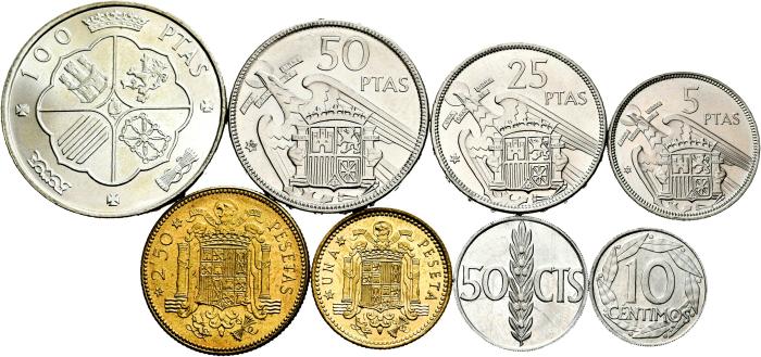 Monedas Contemporáneas