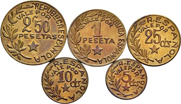 Monedas Contemporáneas