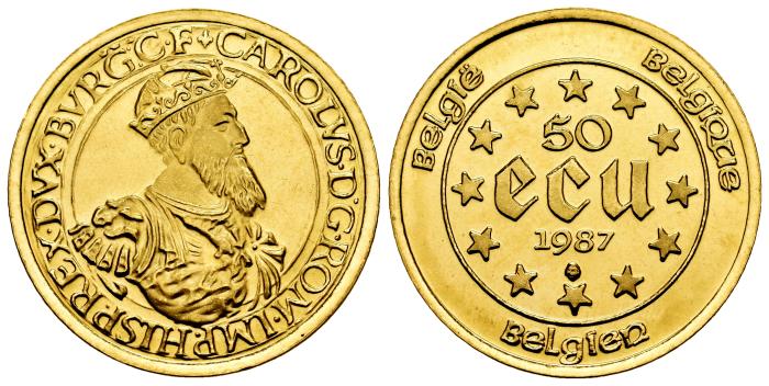 Monedas de oro