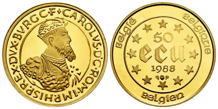 Monedas de oro