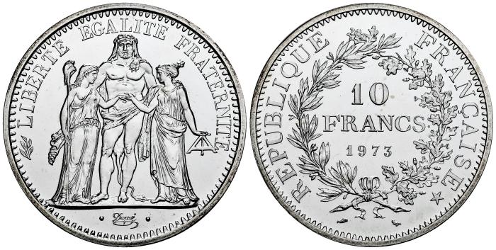 Monedas de plata