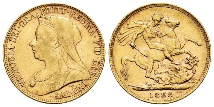 Monedas de oro