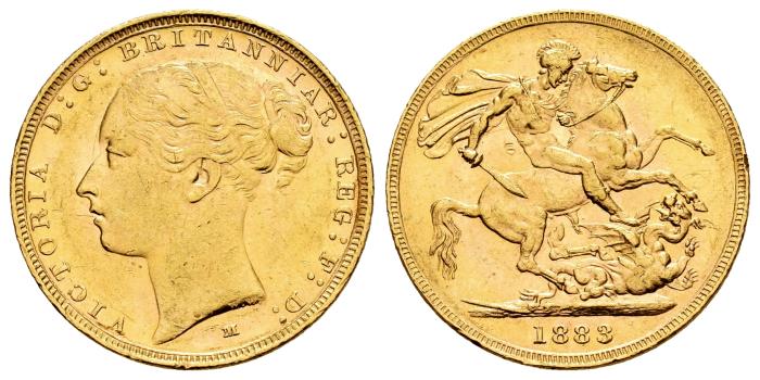 Monedas de oro
