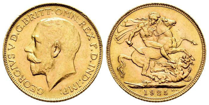 Monedas de oro