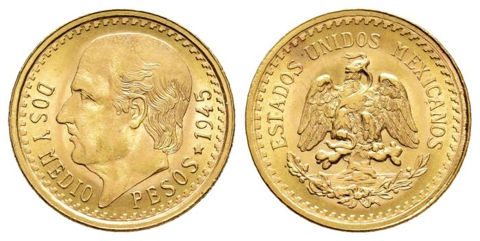 Monedas de oro