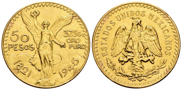 Monedas de oro
