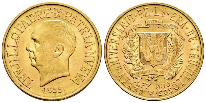 Monedas de oro