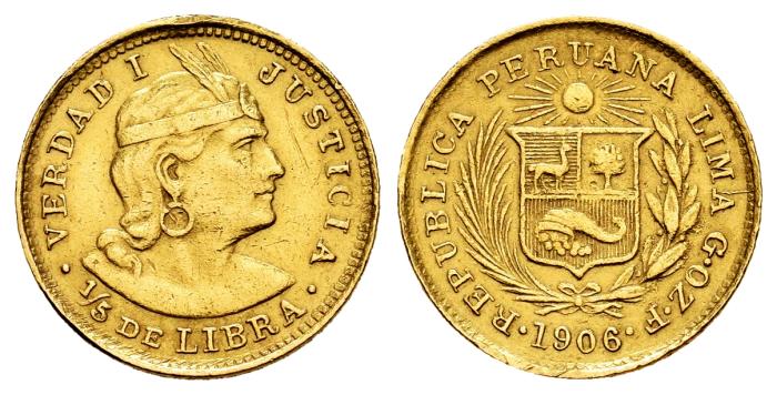 Monedas de oro