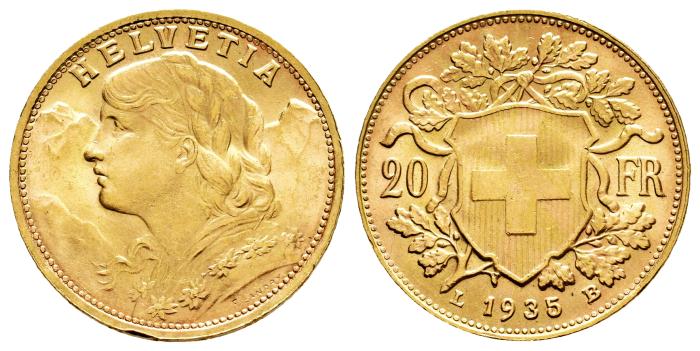Monedas de oro