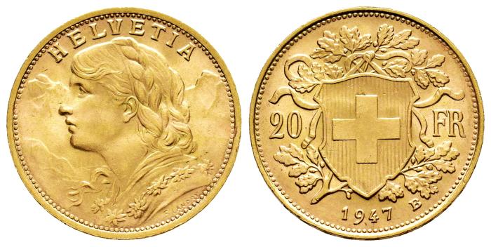 Monedas de oro