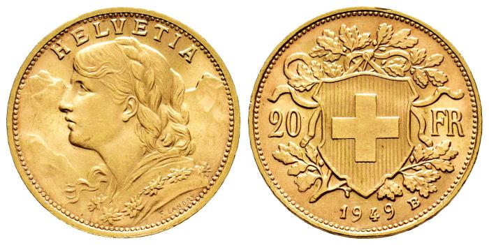 Monedas de oro