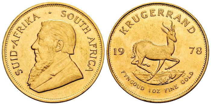 Monedas de oro