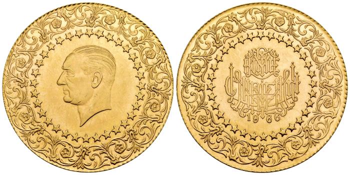 Monedas de oro