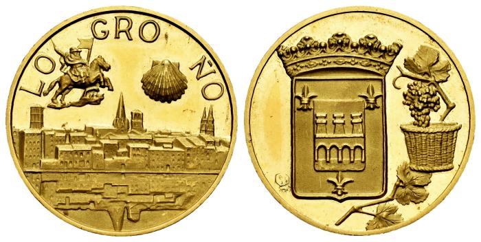 Monedas de oro