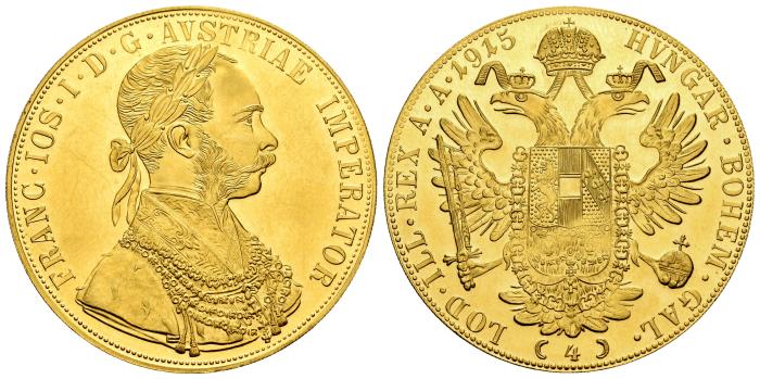 Monedas de oro