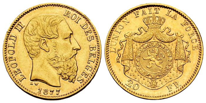 Monedas de oro