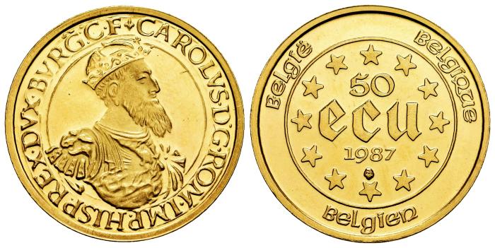 Monedas de oro