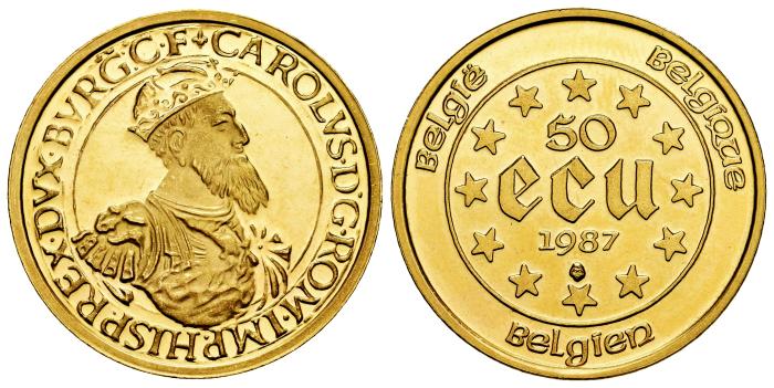 Monedas de oro