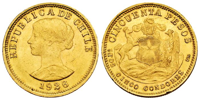 Monedas de oro