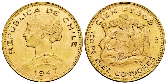 Monedas de oro