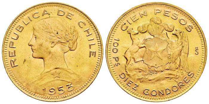 Monedas de oro