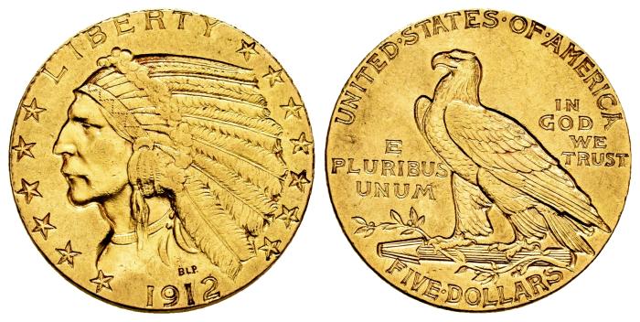 Monedas de oro