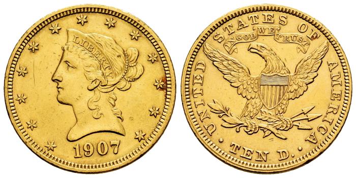 Monedas de oro