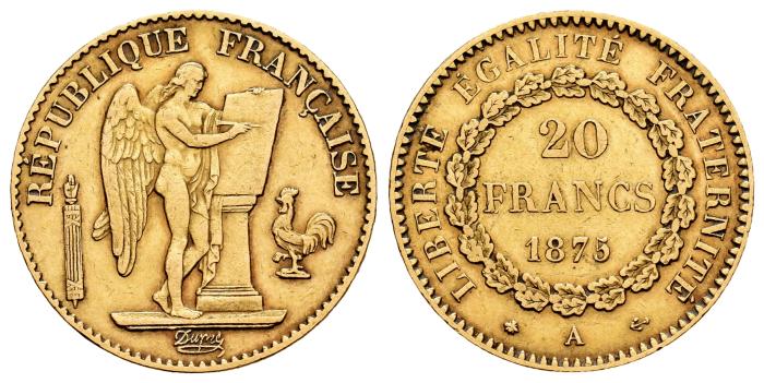 Monedas de oro