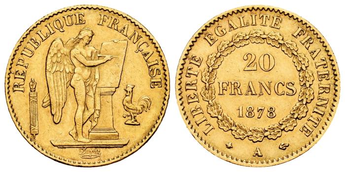 Monedas de oro