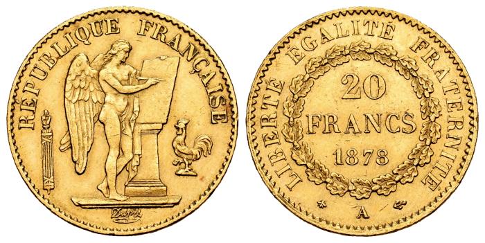 Monedas de oro