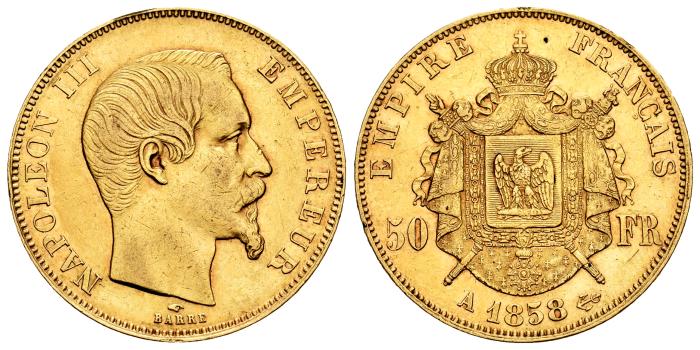 Monedas de oro