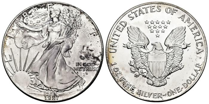 Monedas de plata
