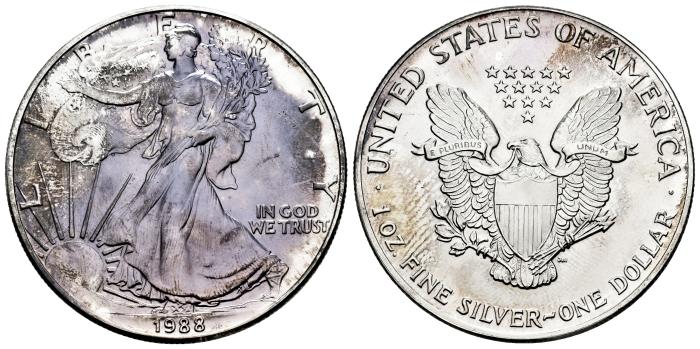 Monedas de plata