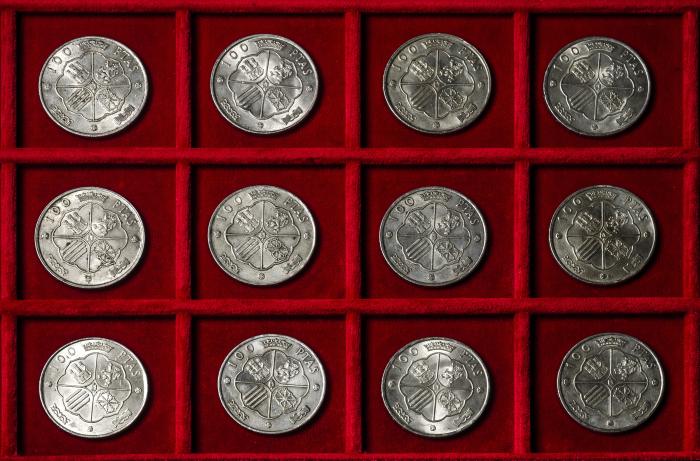 Monedas de plata