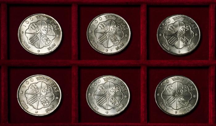 Monedas de plata