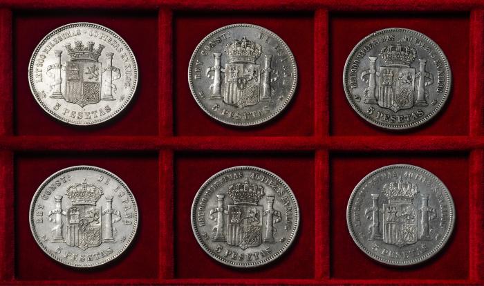 Monedas de plata