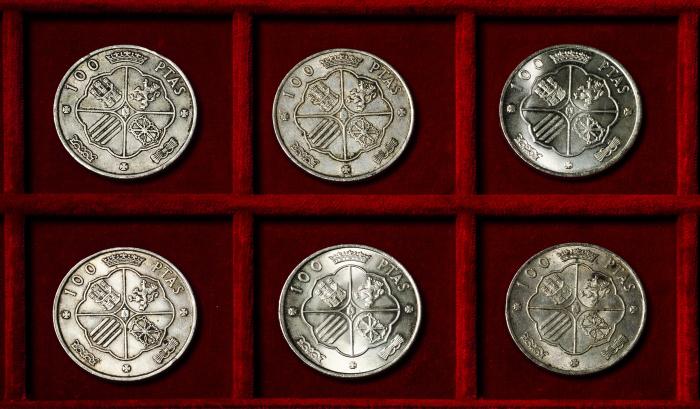 Monedas de plata
