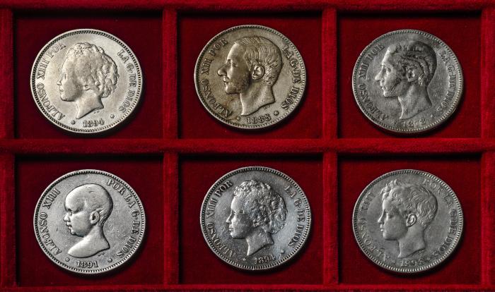 Monedas de plata