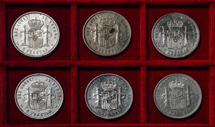 Monedas de plata