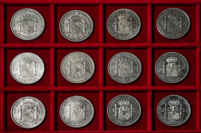 Monedas de plata