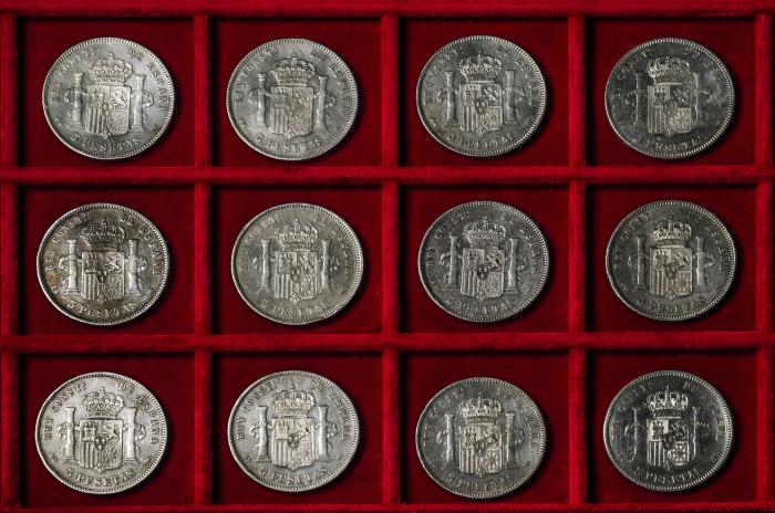 Monedas de plata