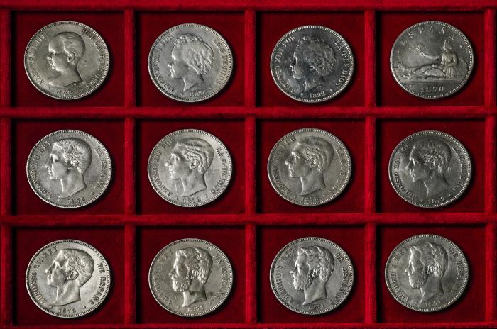 Monedas de plata