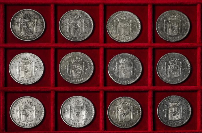 Monedas de plata