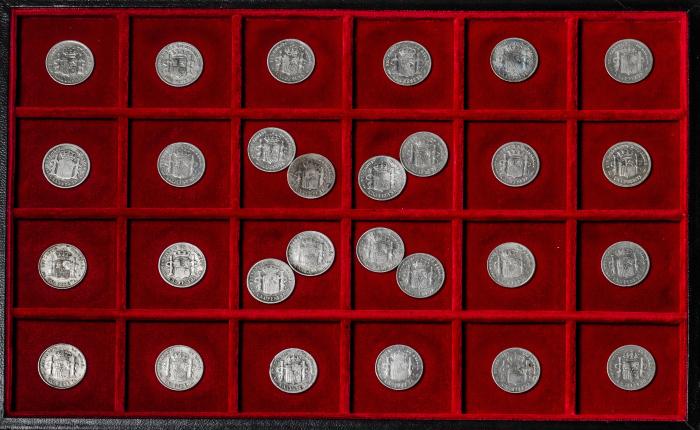 Monedas de plata