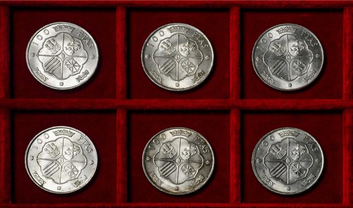 Monedas de plata