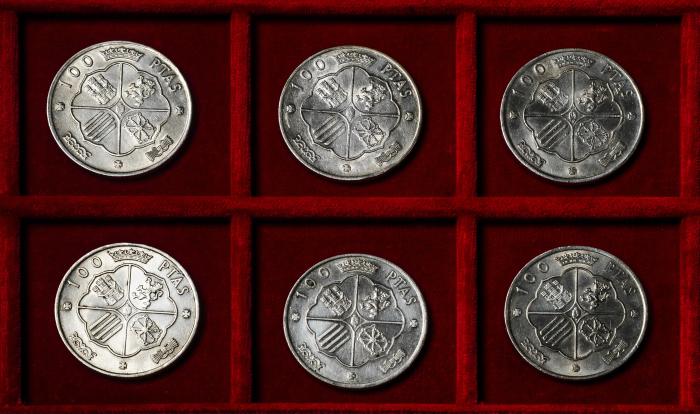 Monedas de plata