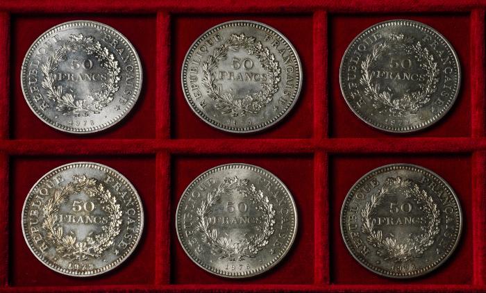 Monedas de plata