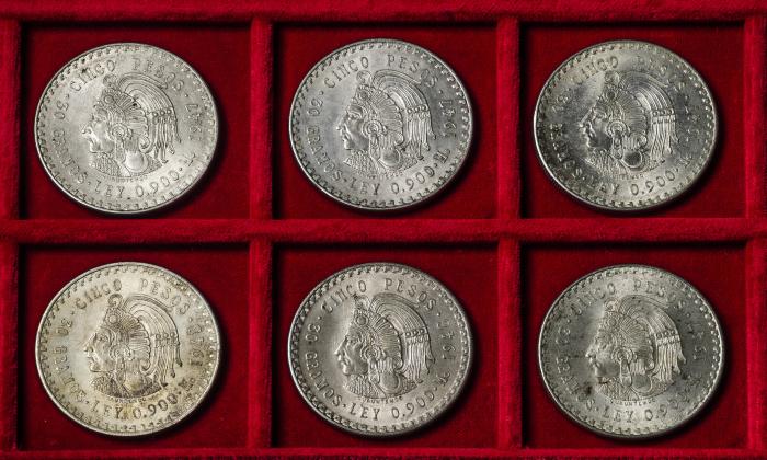 Monedas de plata