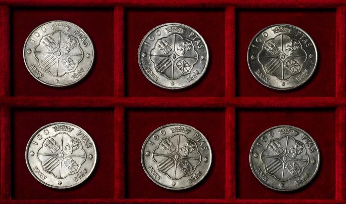 Monedas de plata